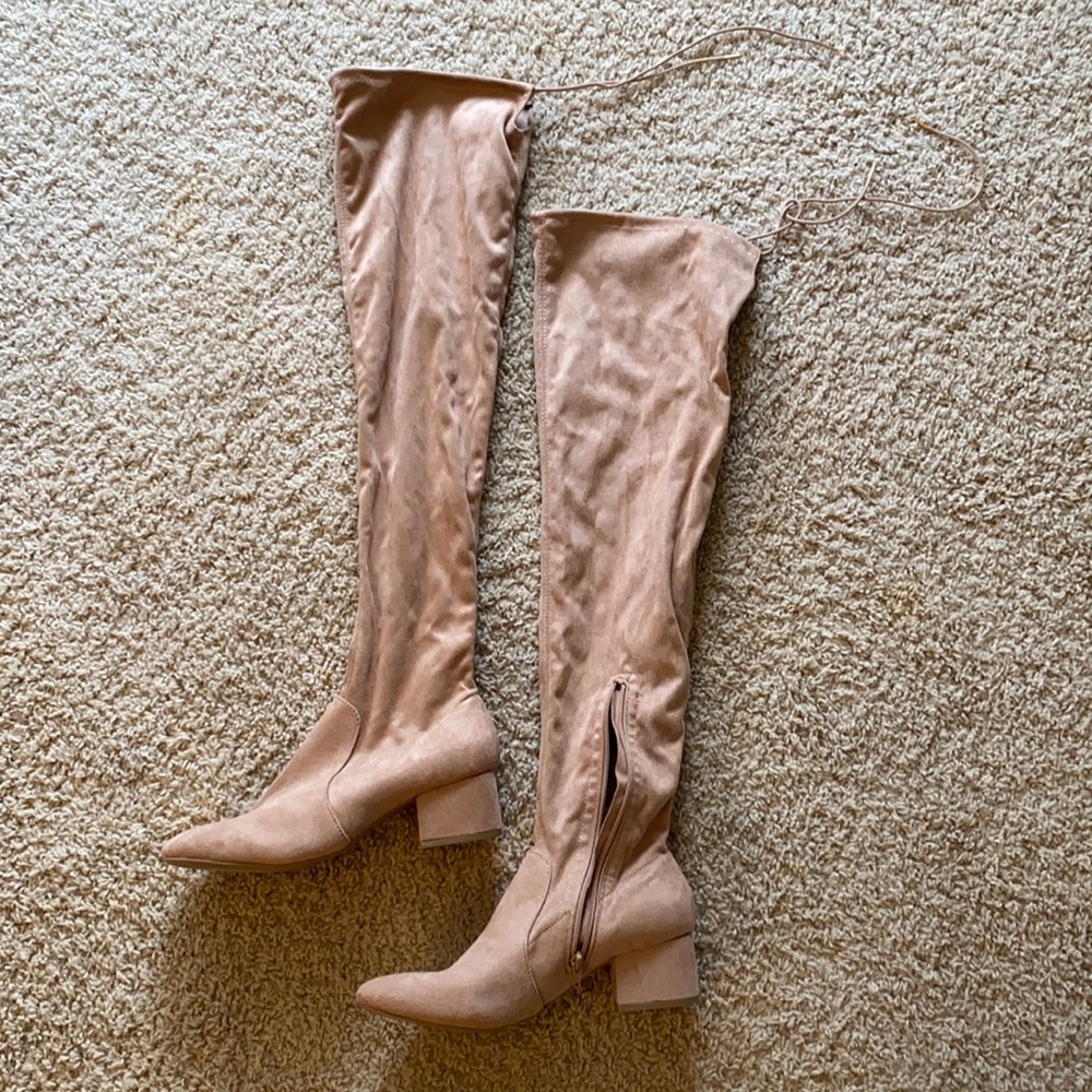 Francesca over the knee thigh high boots